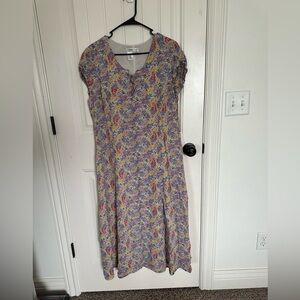 Coldwater Creek Floral Midi Dress - Multicolor